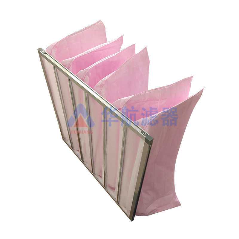 F7F8中效布袋式滤芯 中效袋式过滤器3P 5P 中效板框过滤器