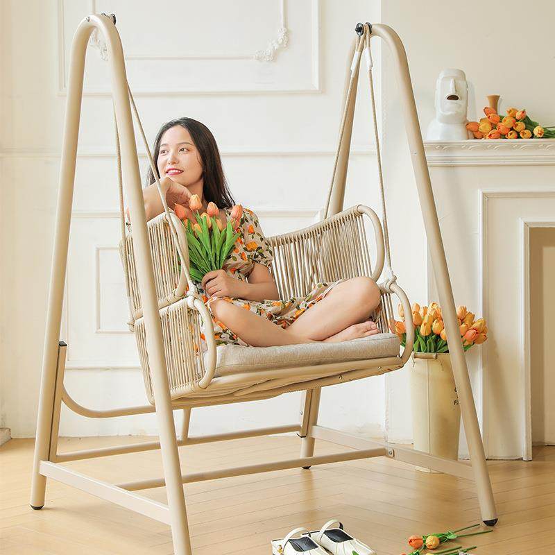 阳台秋千室内家用休闲吊椅户外庭院单人吊篮椅摇篮椅子吊床摇摇椅,玩具/童车/益智/积木/模型,毛绒/玩偶/公仔/布艺类玩具,淘宝优惠券,粉丝福利购,淘宝优惠卷