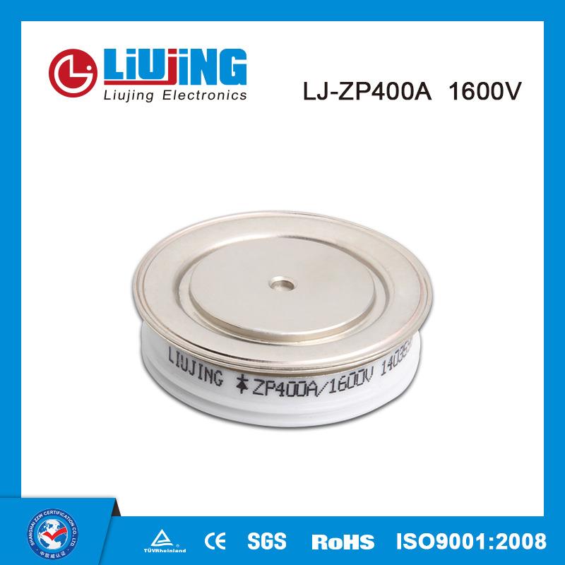 柳晶平板半凸型ZP400A1600V大功率整流二极管充电设备电镀