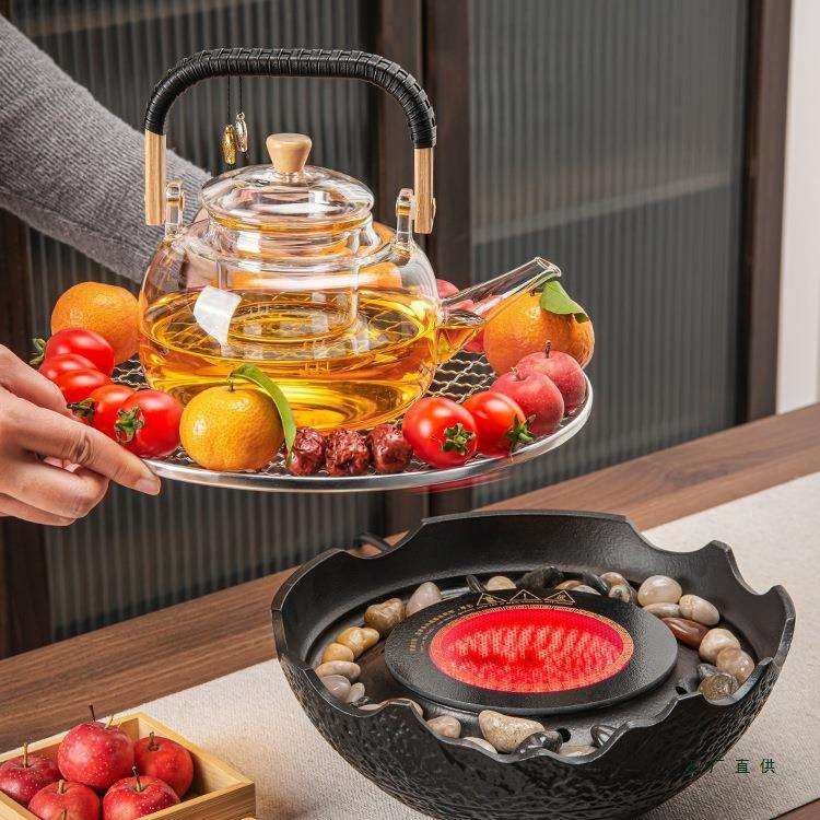 2025新款围炉煮茶炉烤火炉套装玻璃茶壶耐高温电陶炉煮茶器具全套,电子元器件市场,其它元器件,淘宝优惠券,粉丝福利购,淘宝优惠卷