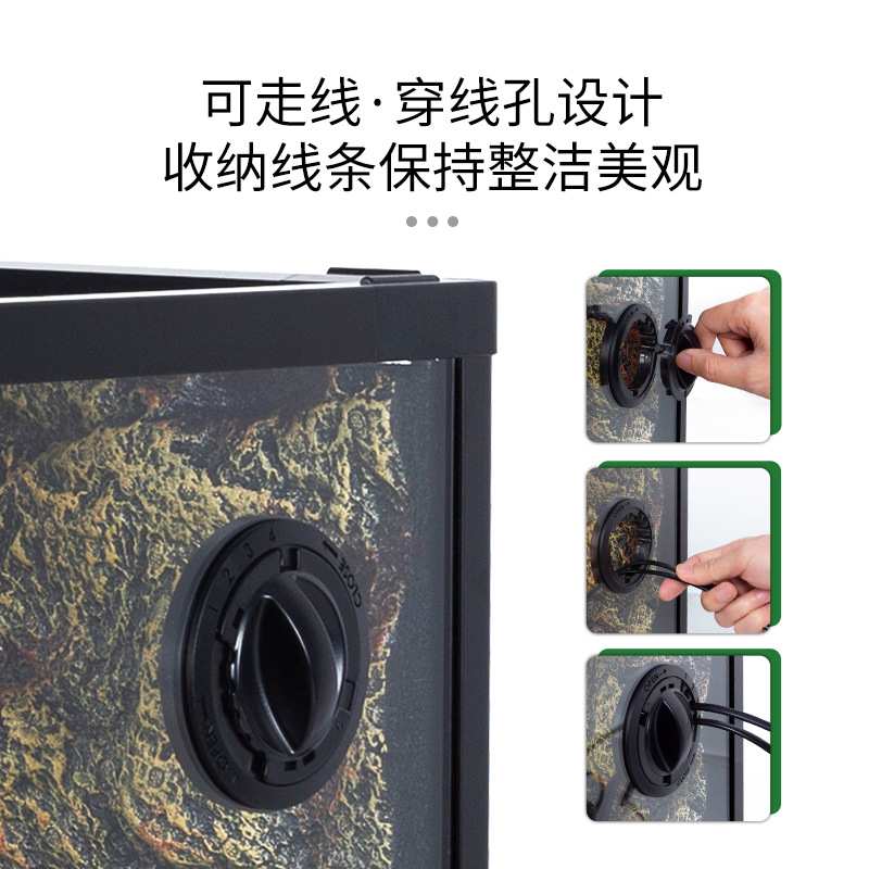 WACOOL玩酷JRKF系列爬宠饲养箱可拆卸守宫蜥蜴鬃狮爬宠爬虫饲养缸