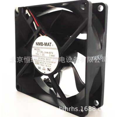 原装NMB8025DC12V0.44A3110RL-04W-B79散热风扇