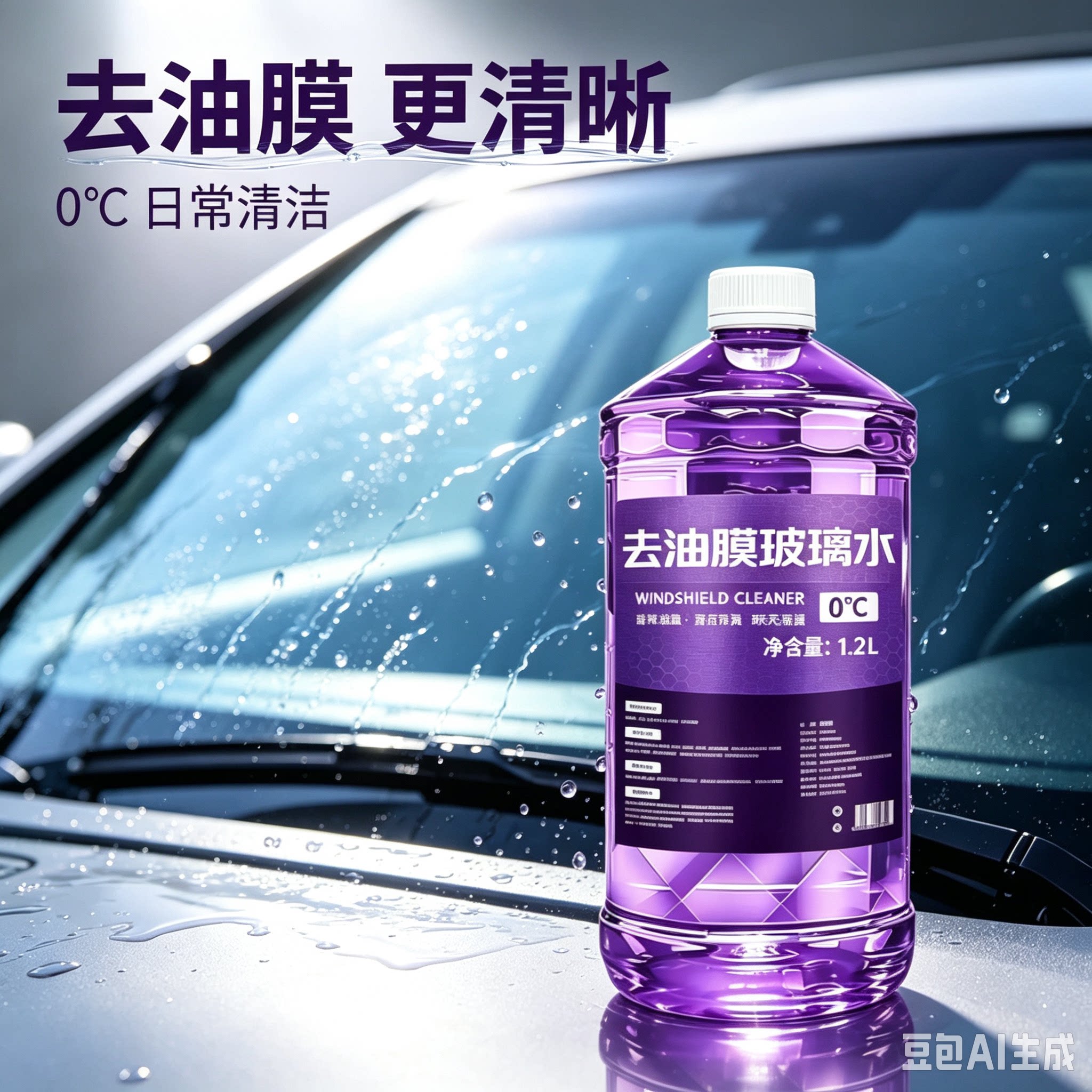 【下单立减50】去油膜虫胶玻璃水汽车专用防冻强力去污雨刮水XZ