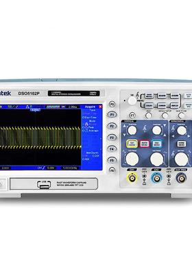 HantekDSO5072PDSO5102PDSO5202P100M2通道数显数字示波器