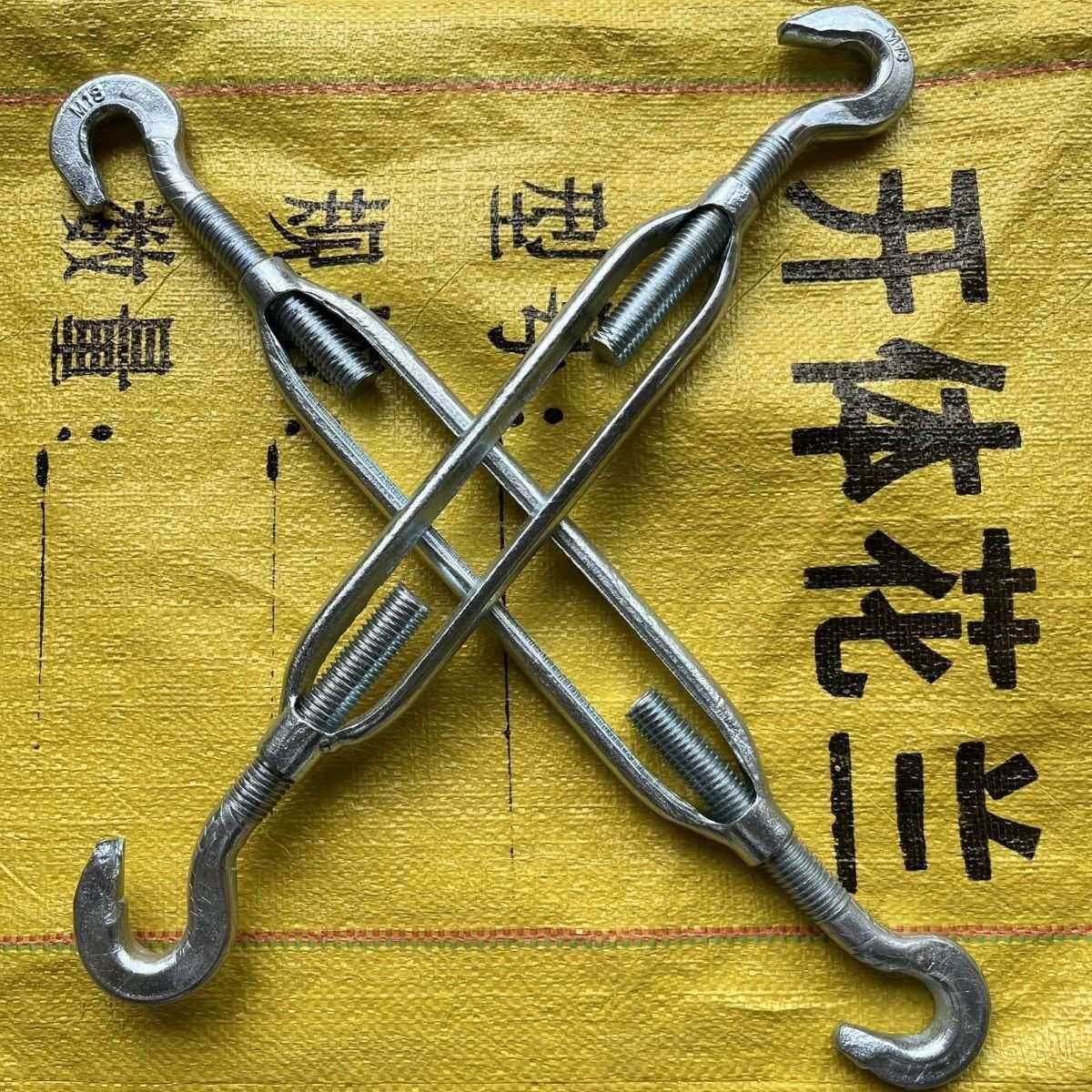 开体多种OC钢丝绳花整袋收紧挂钩花篮螺丝 规格铁丝固定双