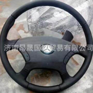 重汽HOWOT7H汕德卡C7HC9H豪瀚配件转向盘方向盘WG9525470088