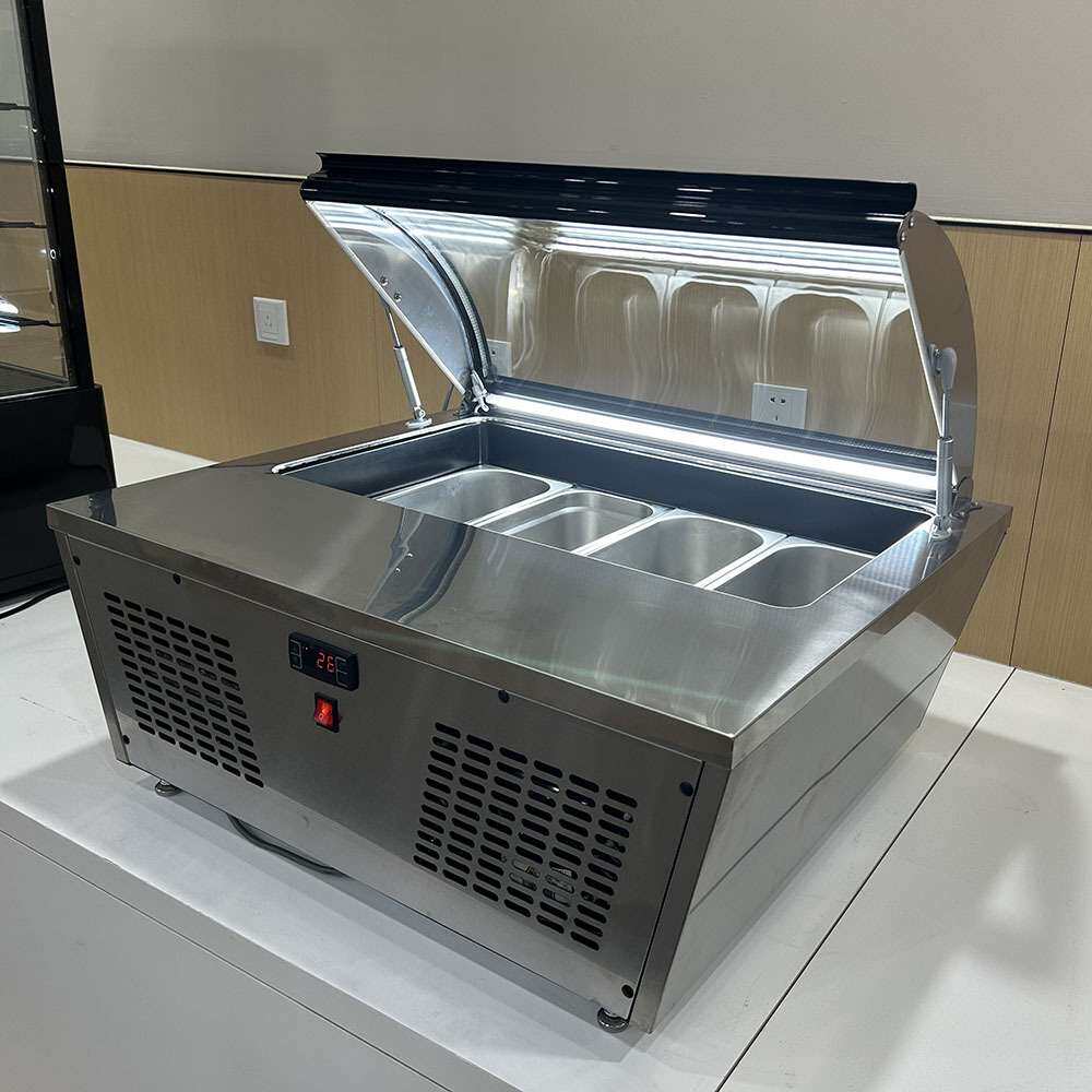 冰淇淋展示柜家用雪糕冰激凌小型冰柜保鲜冷冻台式冷柜迷你商用