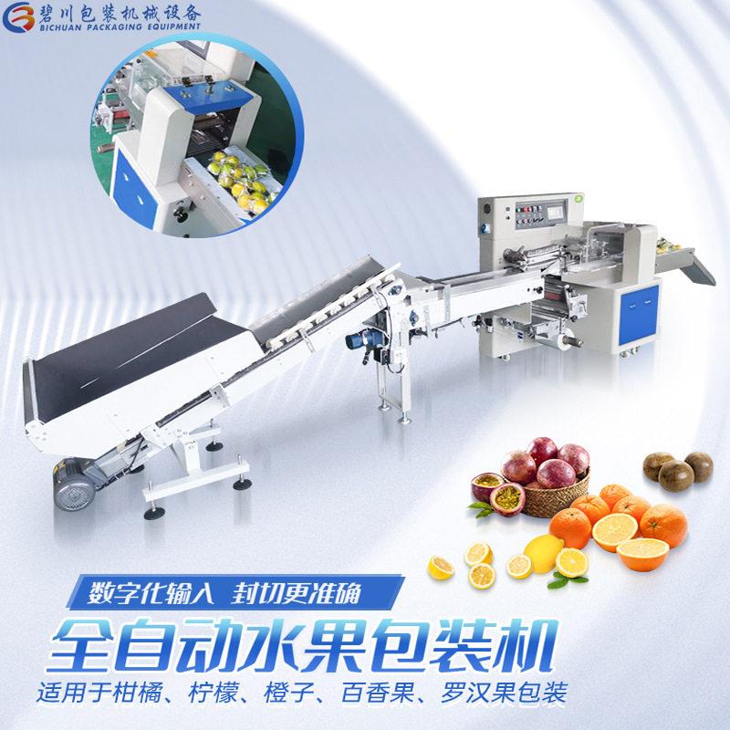 广东厂家直供全自动柠檬包装机速柑橘打包机现货水果套袋机
