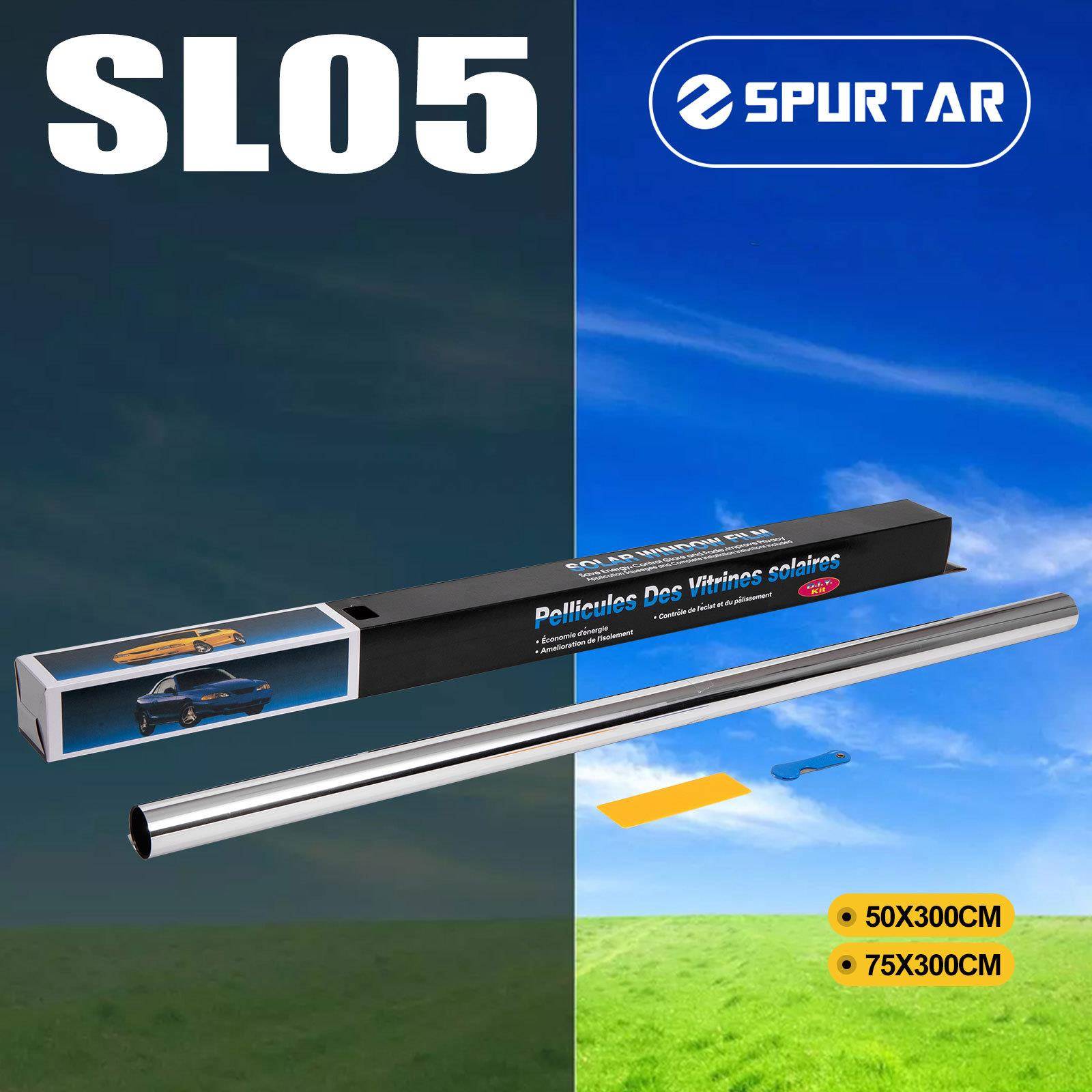 汽车银色膜SSIR车窗遮阳膜太阳膜隔热膜时尚装饰膜大卷膜SL05全车