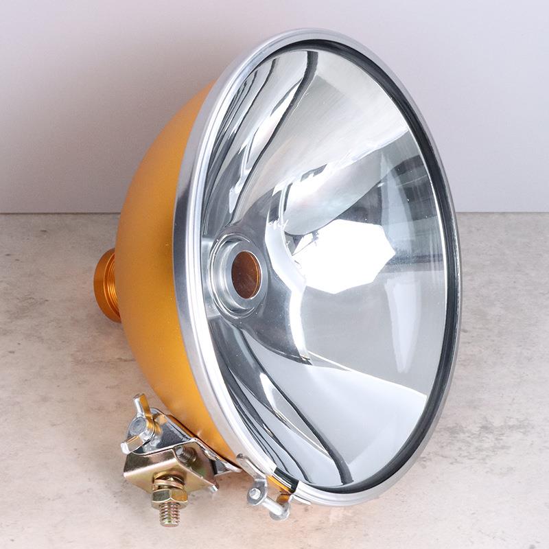 HID12v氙气灯18公分铝合金灯罩调焦距变焦氙气灯头HID灯泡用24v