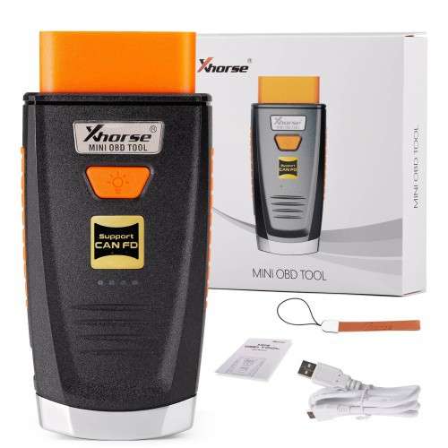 XHORSE VVDI MINI OBD V2二代匹配仪内置CAN FD可连接手机海外版