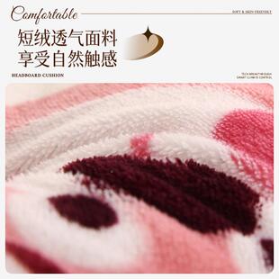 帛兔靠枕床YG2345水头靠垫靠背沙床发靠上背大靠垫抱枕包腰垫高级