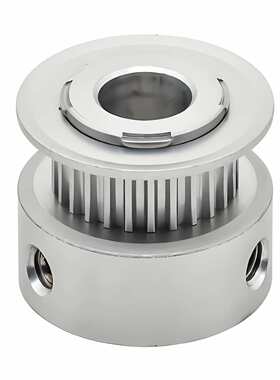 圆弧齿同步轮S2M型齿距2.0有法兰 标准型EBC21-S2M060-60-A-P-d5