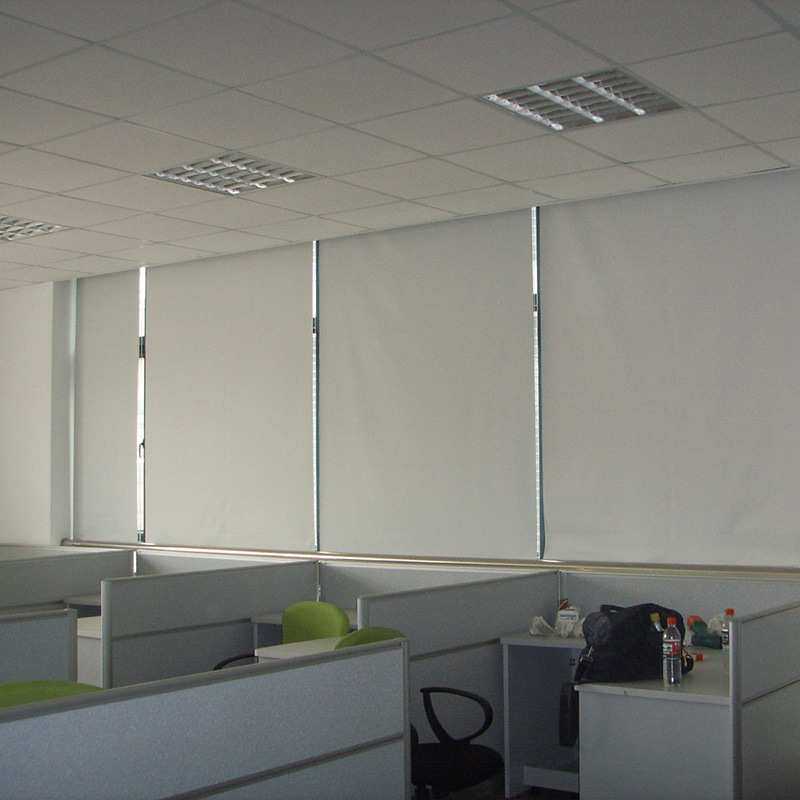 厂家价格电动卷帘升降办公室遮光窗帘 按尺寸各种窗帘