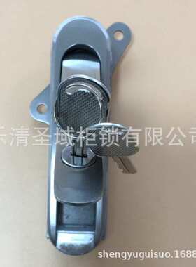 304不锈钢AB402-1SUS户外防雨机箱机柜门锁 防水电力柜锁 电柜锁