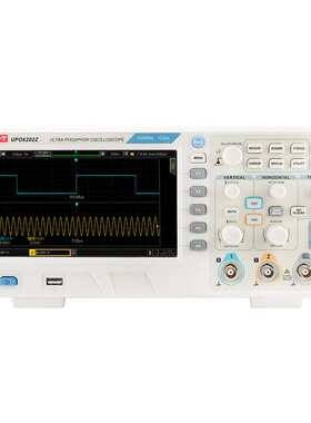 工业品优利德UPO6202Z数字荧光示波器高精度双通道200MHz带宽