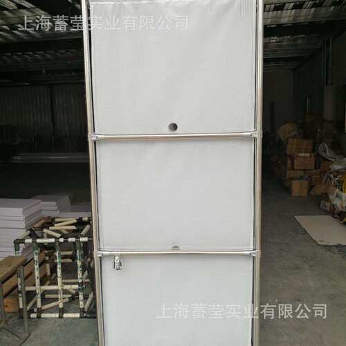 厂家供应第二代不锈钢精益管线棒PVC板网格布工具推车