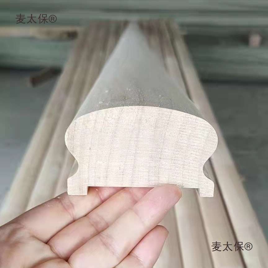 量实木楼梯扶手工程室内扶手直销千米扶手价格超实惠有质垒麦太保