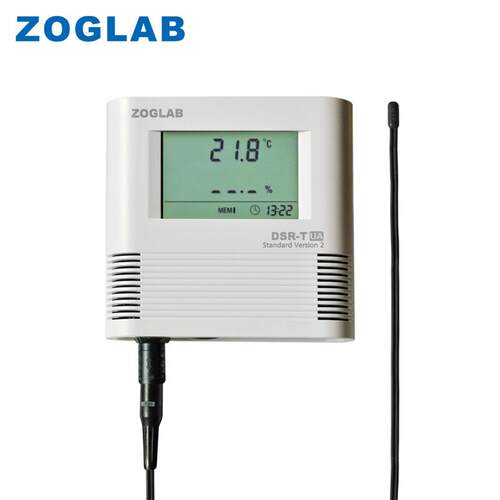 佐格zoglab DSR-T温度记录仪 室内外外置探头高精度大屏测量器表