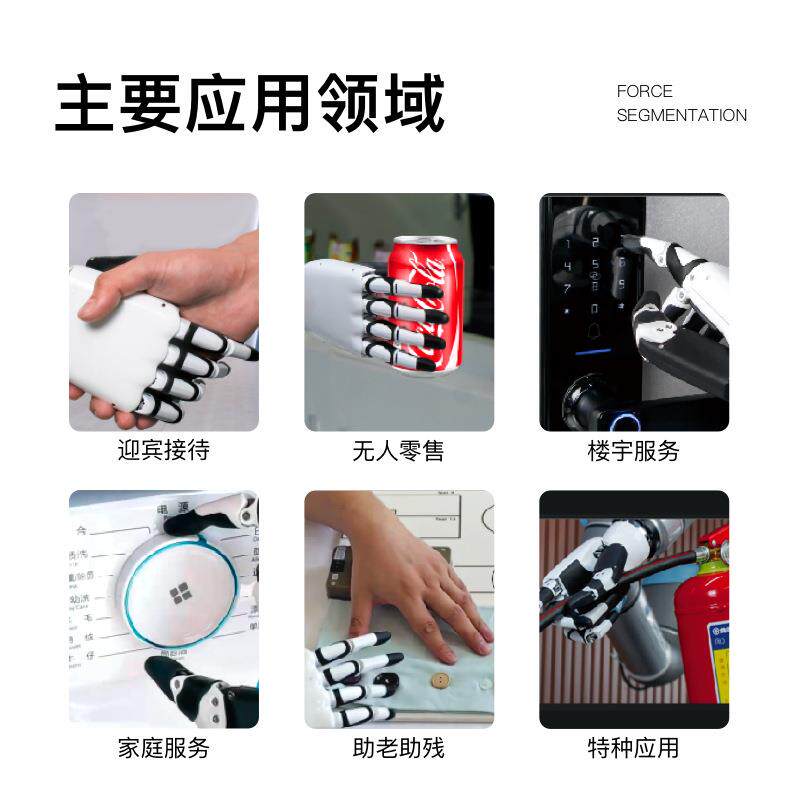 因时五指机械手掌六自由度可二次