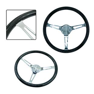 跨境热销复古实木方向盘改装15寸黑圈老普桑桑旅捷达桑塔纳方向盘