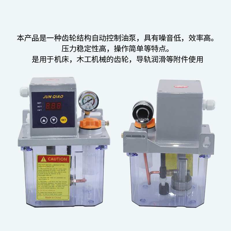 齿轮泵 精装雕刻机电动注油泵齿轮泵全自动机床车床齿轮泵 润滑泵