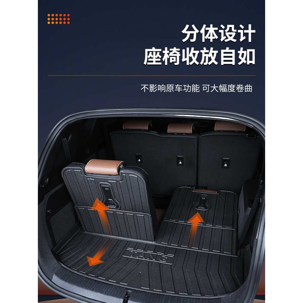 2025款第四代哈弗H6后备箱垫汽车装饰用品大全第三代国潮版尾箱垫
