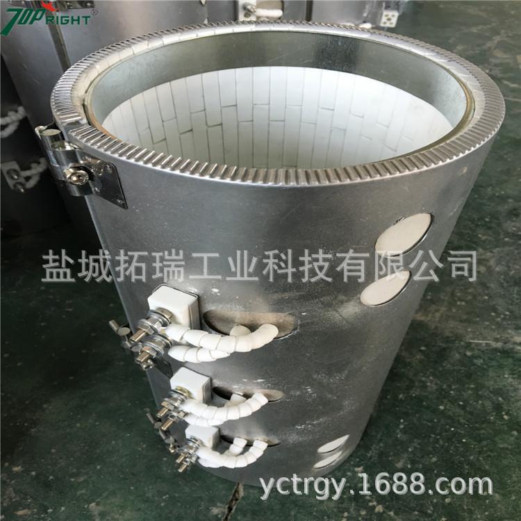 非标订做陶瓷高温加热圈注塑机陶瓷电热圈陶瓷发热圈