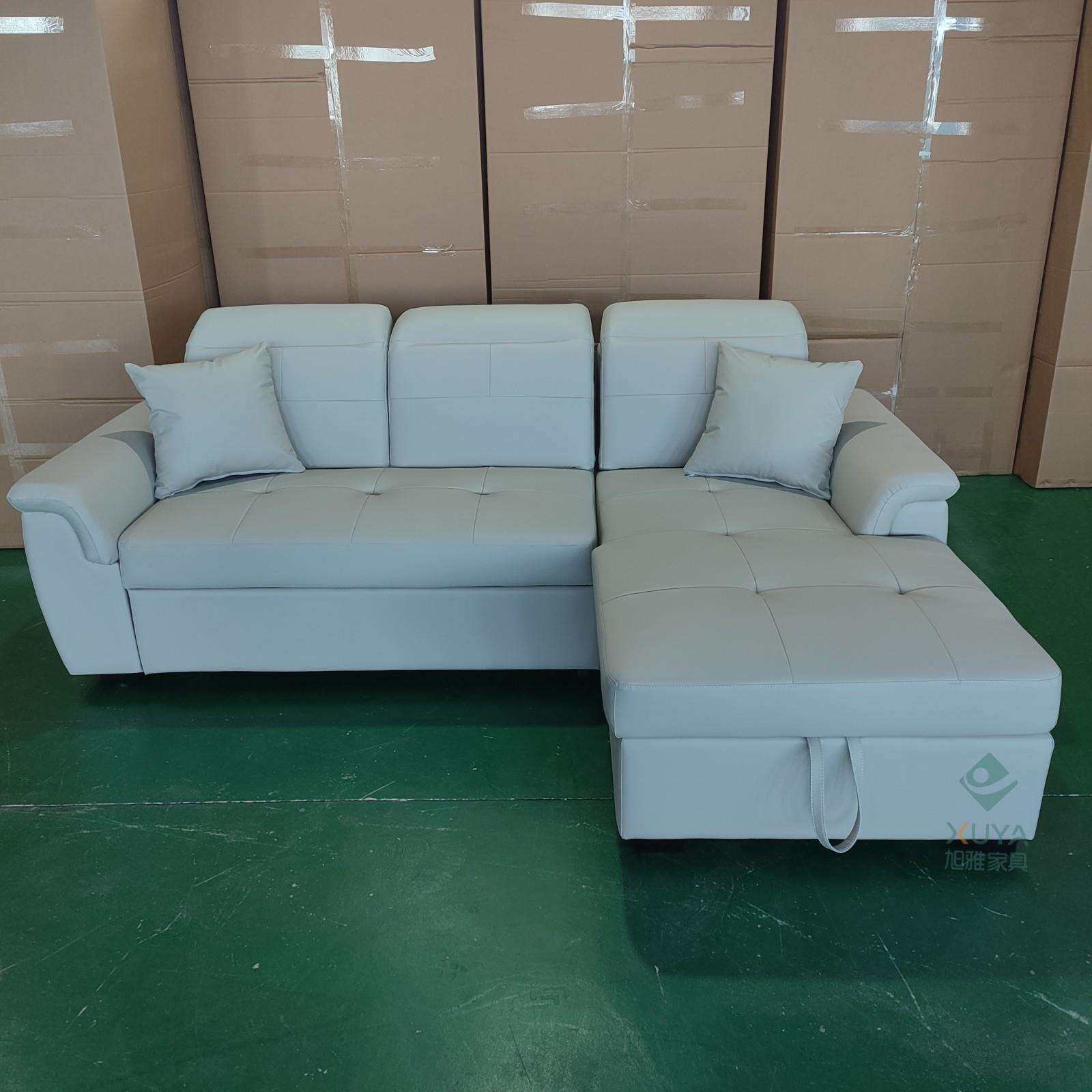 组合款科技布小户型两用布艺沙发床折叠多功能客厅储物简约沙发床