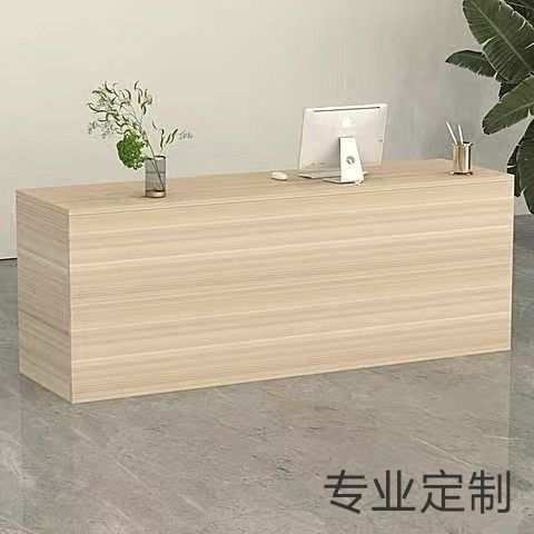收纳柜2025新款吧台奶茶店吧台柜台现货服装店收银台前台接待前台