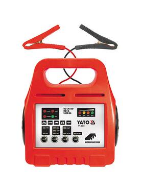 YATO/易尔拓汽车电瓶充电器12V6V8A冲电器YT-3801