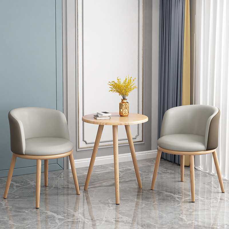 阳台茶桌椅组合休闲接待洽谈桌椅组合阳台小桌椅套装小茶几三件套