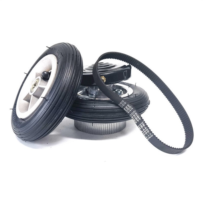 6寸充气轮胎套装6X1 1/4充气内外胎整轮电动滑板车6x11/4前轮总成