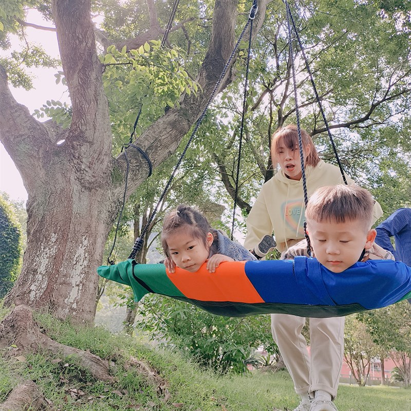 秋千室内外900D长方形牛津布秋千鸟巢吊床帆布秋千儿童室内户外