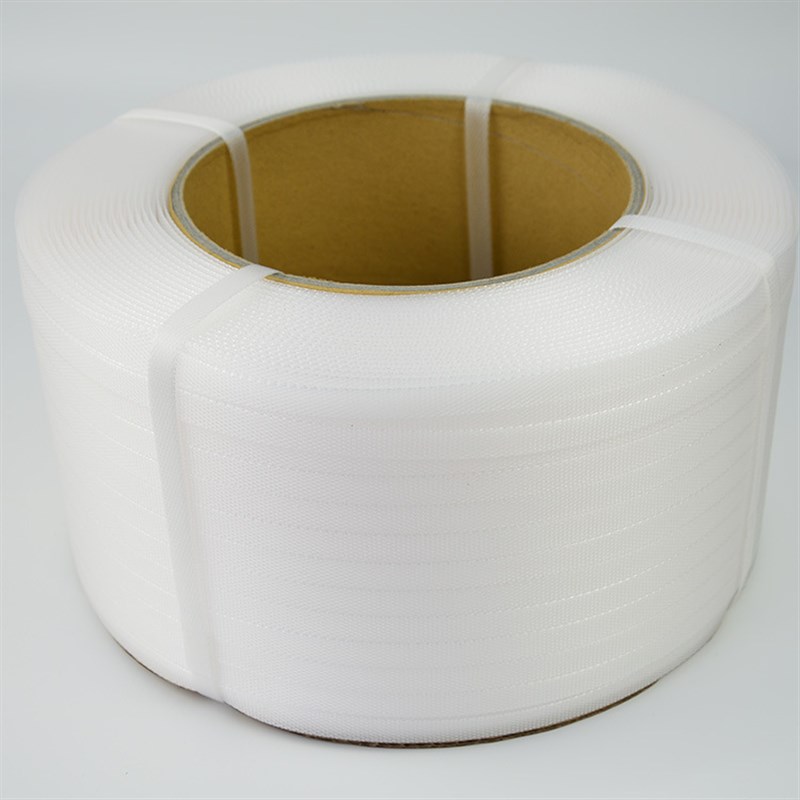 工厂直供大量白色透明聚丙烯PP打包带塑料包装捆扎绑绳现货