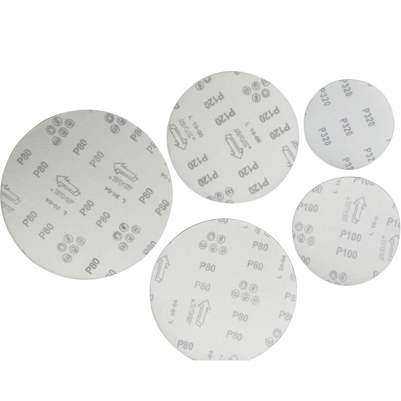 红砂9寸225mm墙面打磨植绒圆盘砂纸片背绒圆砂皮纸拉绒打磨片厂家