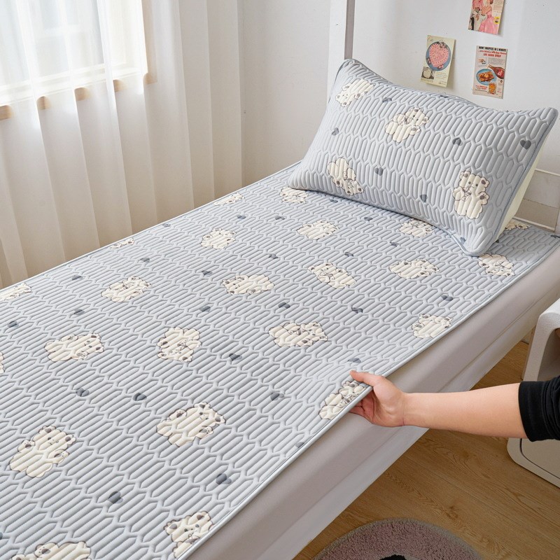夏季乳胶凉席床垫子学生宿舍单人凉席冰丝席子凉垫儿童空调席