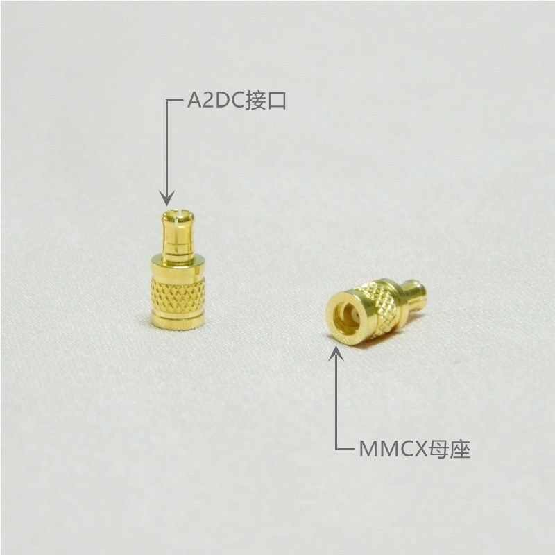 乐滋精工 IE40 a2dc IPX ie500 zir ie300  EAR 转MMCX舒尔母座