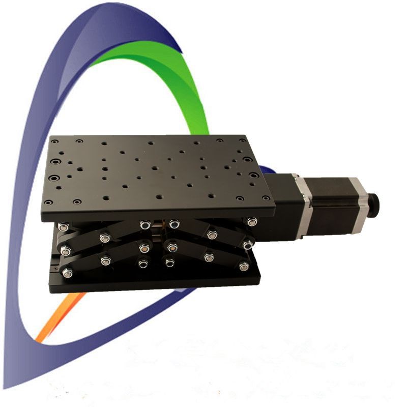 NT02VA90精密电动升降台 光学实验垂直滑台 微调步进工作台