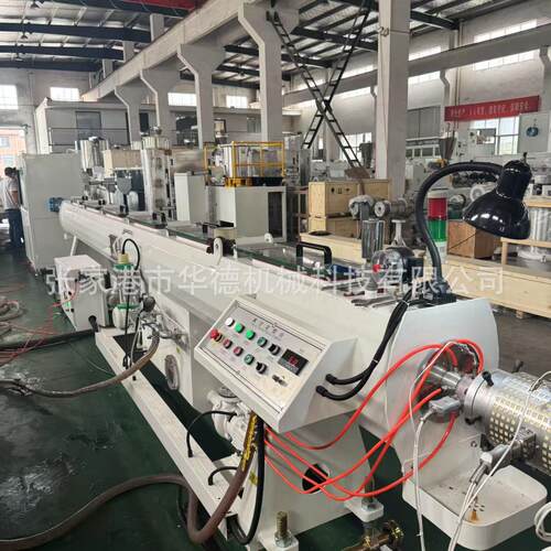 HDPE LDPE小口径管材生产线 塑料带筋管材挤出机生产设备机器