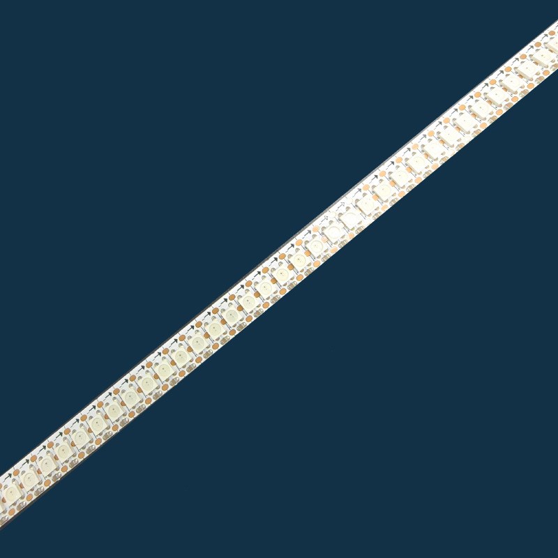 WS2812-5050 5v一米144灯12mm 高亮幻彩灯带 背景墙灯饰 跑马流水