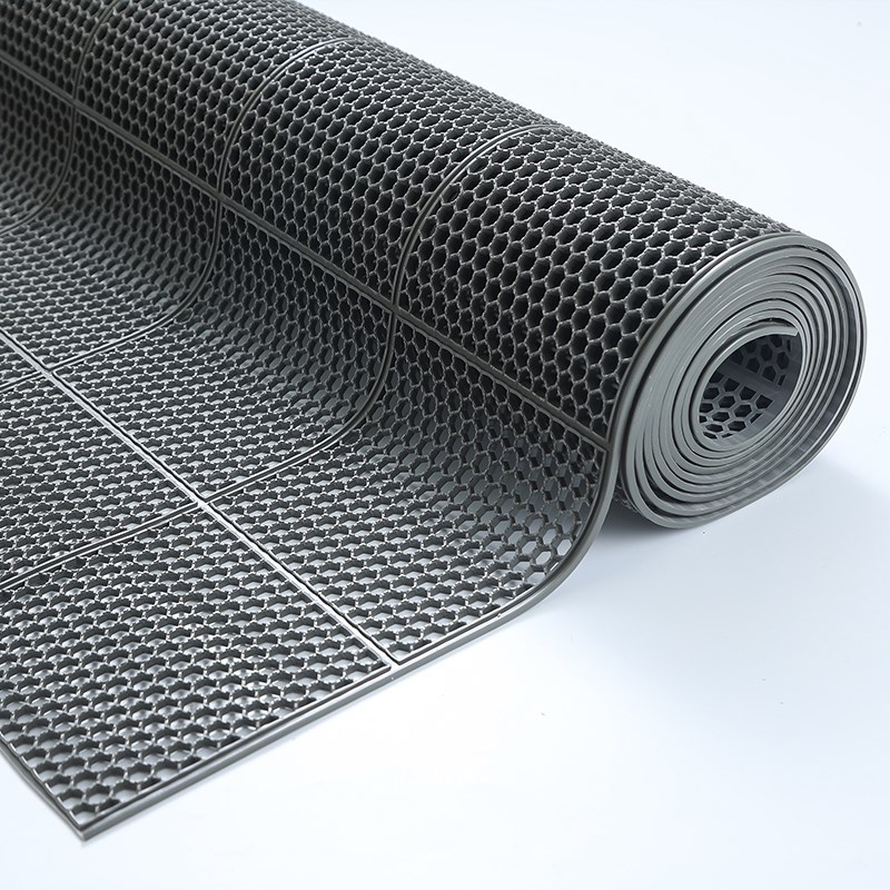 室外镂空防滑地垫加厚牛筋蜂窝厨房浴室门厅卫生间防水橡胶脚马小