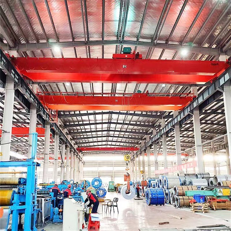双梁起重机厂房仓库用行吊多种规格运行平稳适用范围广双梁起重机