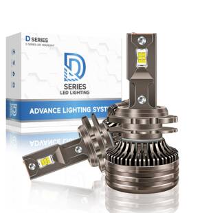 大功率110W汽车led大灯D2H透镜灯泡灯光升级LED近光车灯超亮改装