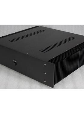 供应黑色WA16全铝纯后级功放机箱