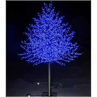 发光树花灯led樱花树桃花树灯节日亮化圣诞彩灯树户外防水景观灯