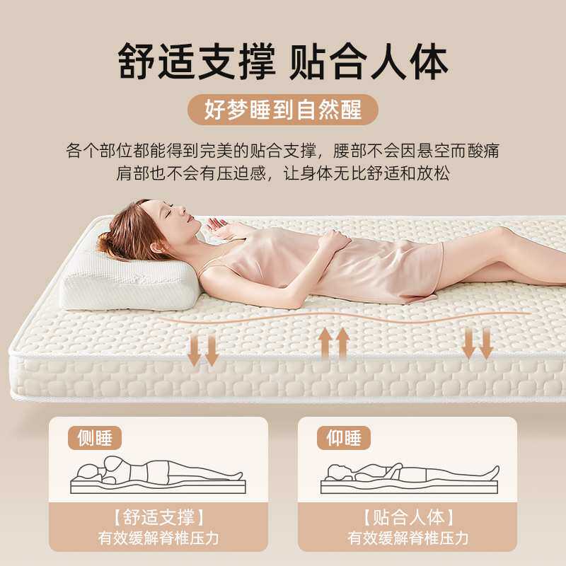 乳胶床垫软垫家用卧室记忆棉海绵垫榻榻米租房专用软床垫子加厚