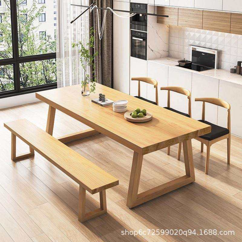 北欧实木大板餐桌简易办公桌工作台多人阅读学习桌客厅大长书桌子,农机/农具/农膜,其它农用工具,淘宝优惠券,粉丝福利购,淘宝优惠卷
