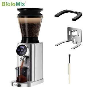 BioloMix不锈钢锥盘咖啡研磨机磨豆机磨粉机Burrcoffeegrinder