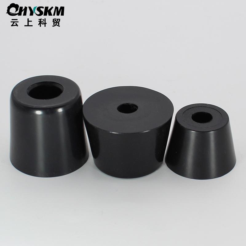 环保橡胶垫片家具桌椅防滑垫脚仪器锥形橡胶脚减震橡胶机脚垫